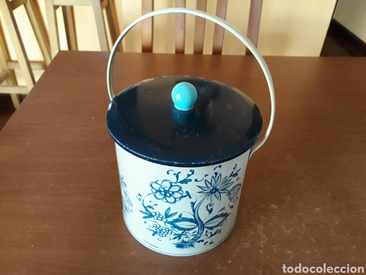 Vintage: Lata metalica de galletas inglesa. Baret ware. Vintage