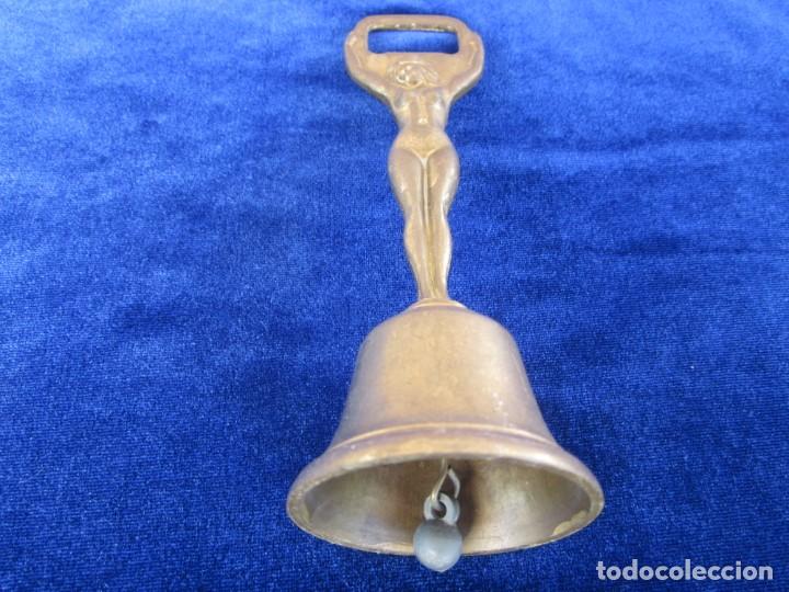 Vintage: Abrebotellas con Campana, Art deco. - Foto 3