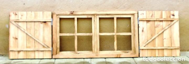 Vintage: ventana con contraventanas con postigos, vintage,,, ven365 -- ve63