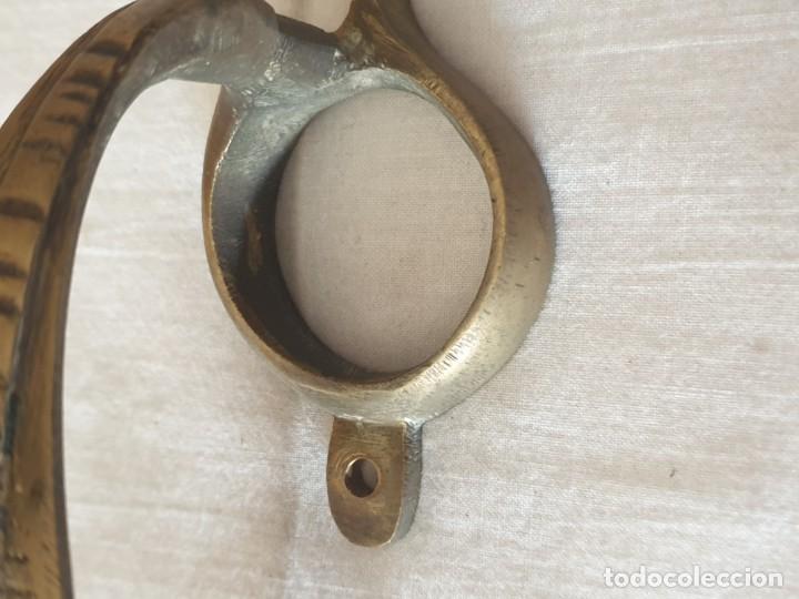 Vintage: Percha serpiente bronce - Foto 5