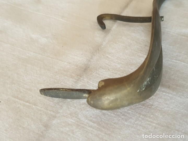 Vintage: Percha serpiente bronce - Foto 9