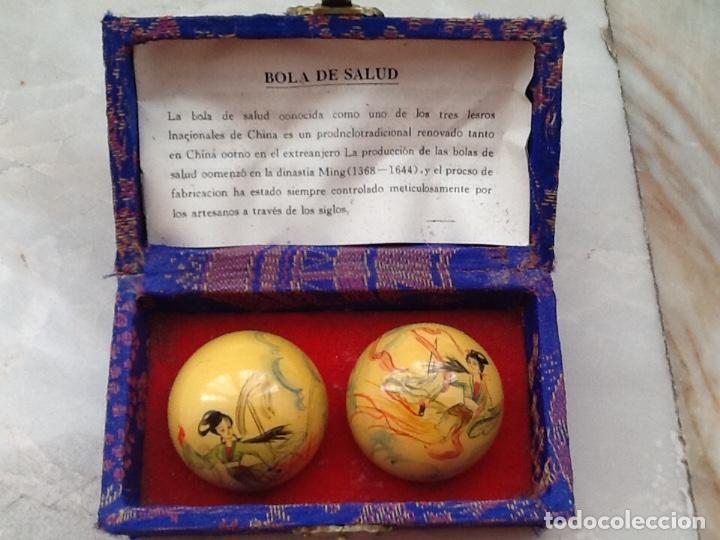 Vintage: BOLAS CHINAS DE RELAJACION CON SONIDO - Foto 4