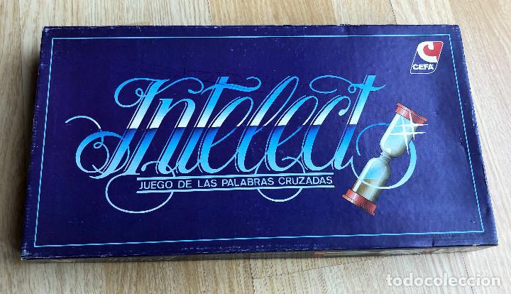 Vintage: INTELECT JUEGO DE MESA VINTAGE A&Ntilde;OS 80 JUEGO DE PALABRAS CRUZADAS