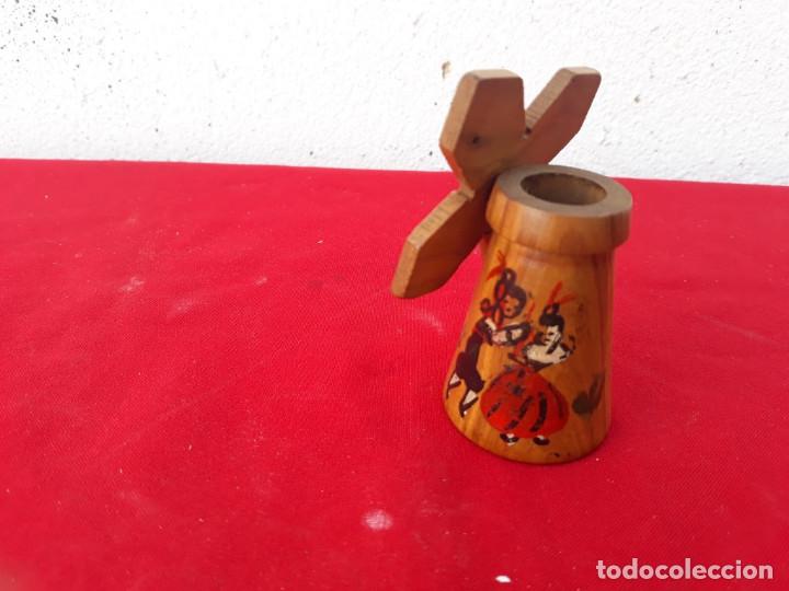 Vintage: palillero de madera - Foto 2