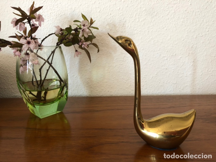 Vintage: Cisne de bronce - Foto 4