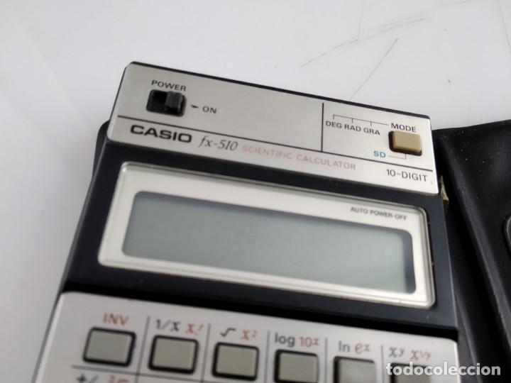 Vintage: ANTIGUA CALCULADORA CASIO MODELO  FX-510 - Foto 3