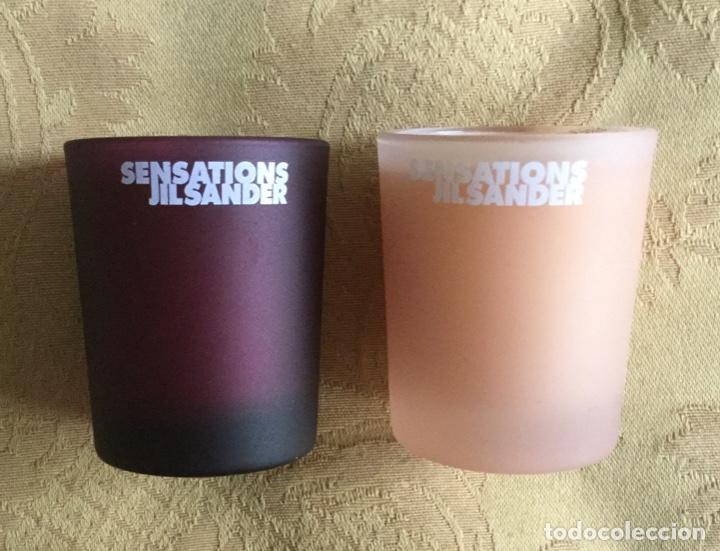 Vintage: PAREJA DE VELAS PERFUMADAS JILSANDER