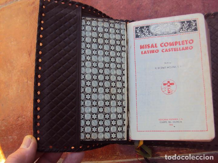 Vintage: MISAL DEL A&Ntilde;O 1950 - Foto 3