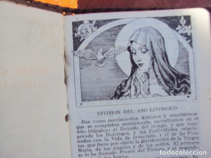 Vintage: MISAL DEL A&Ntilde;O 1950 - Foto 4