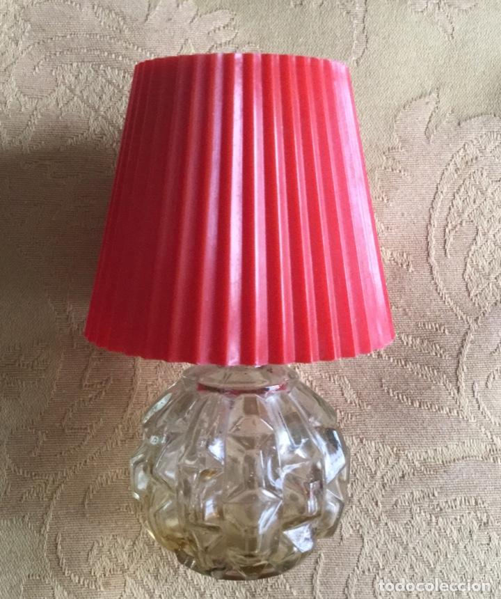 Vintage: ANTIGUO FRASCO DE PERFUME CON FORMA DE LAMPARA - Foto 1