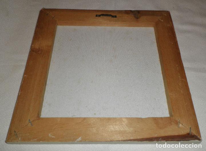 Vintage: lamina bodegon flores enmarcado - Foto 2