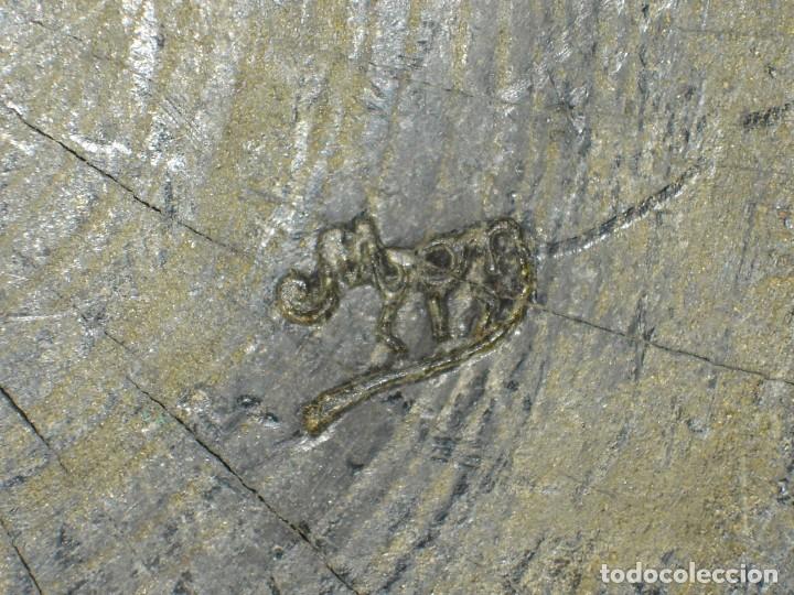 Vintage: GRAN TALLA EN MADERA CON FIRMA - Foto 15
