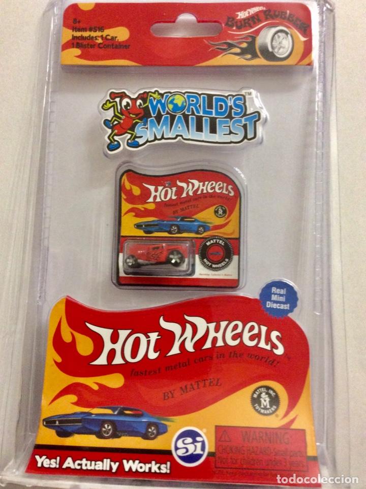 world smallest hot wheels