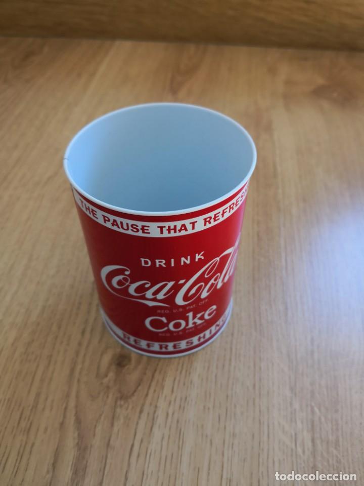 Vintage: BOTE MET&Aacute;LICO COCA COLA - Foto 2