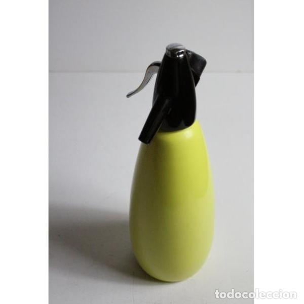 Vintage: Antiguo sif&oacute;n amarillo Sparklets - Foto 3