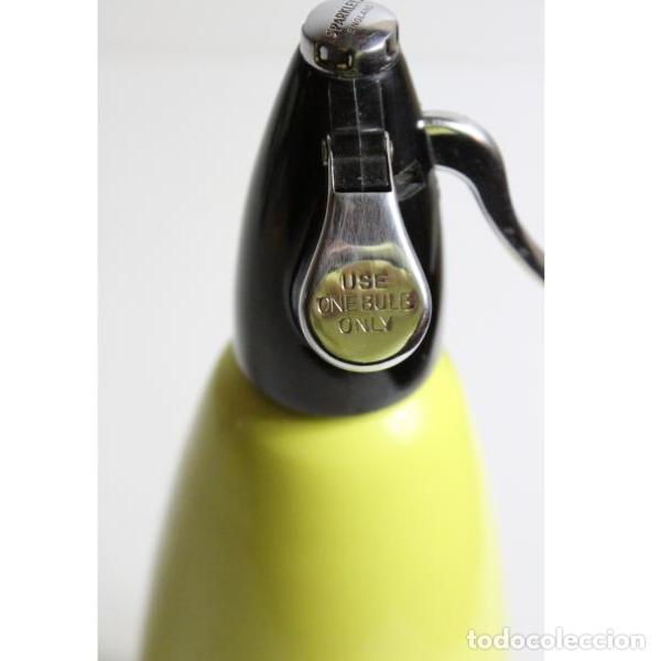 Vintage: Antiguo sif&oacute;n amarillo Sparklets - Foto 4
