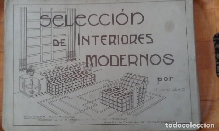 Vintage: muestrario 32 laminas decoracion de interiores modernos