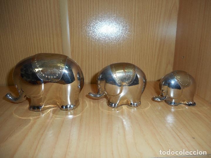 Vintage: Elefantes metal - Foto 1