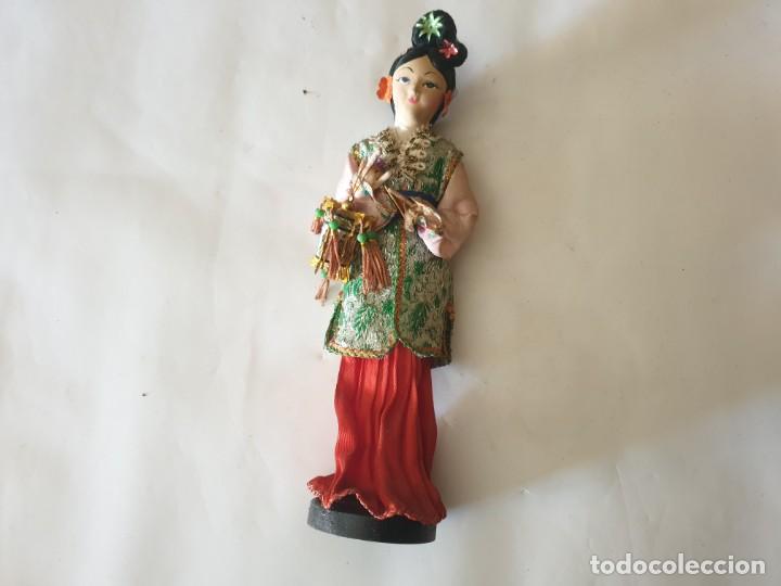 Vintage: ANTIGUA FIGURA MUJER CHINA