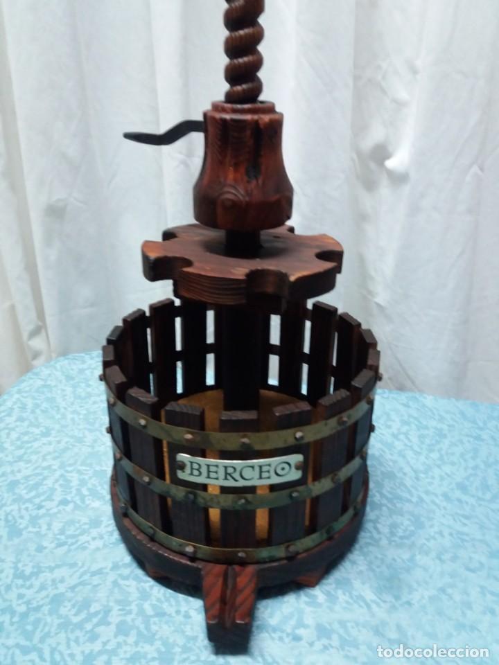 Vintage: BOTELLERO SOBREMESA MADERA - Foto 1