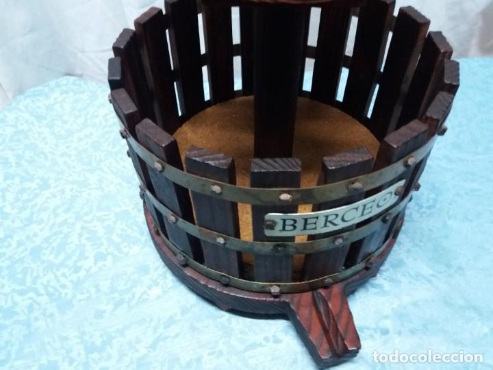 Vintage: BOTELLERO SOBREMESA MADERA - Foto 2