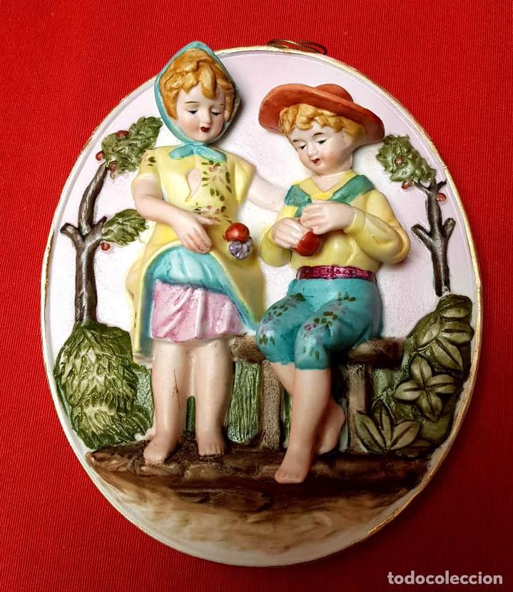 Vintage: FIGURA NI&Ntilde;OS, nueva - Foto 2