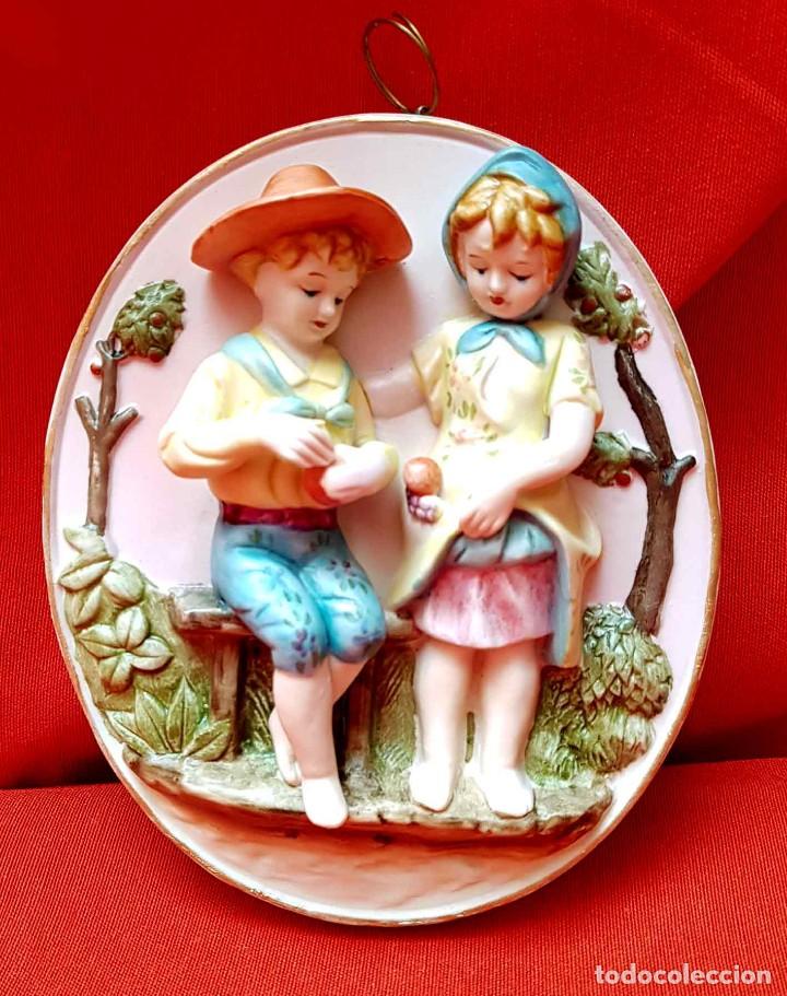 Vintage: FIGURA NI&Ntilde;OS, nueva - Foto 1