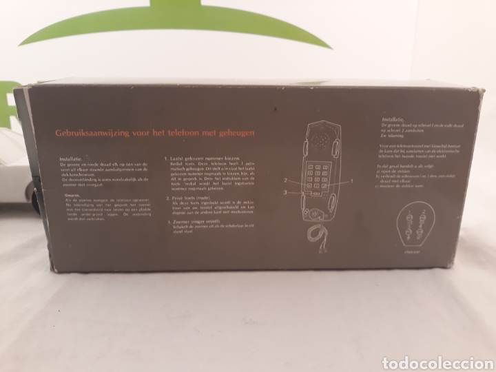 Vintage: Telefono coche con su caja original. - Foto 4