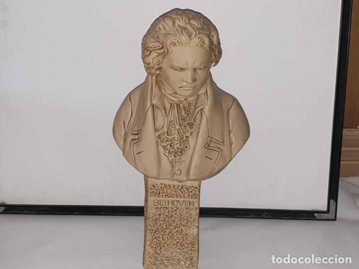 Vintage: CABEZA BUSTO BETHOVEN PISAPAPELES - Foto 1