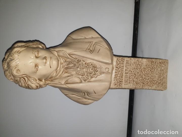 Vintage: CABEZA BUSTO BETHOVEN PISAPAPELES - Foto 2