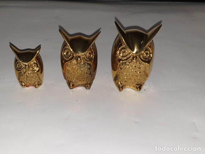 Vintage: TRIO BUHOS METAL - Foto 1