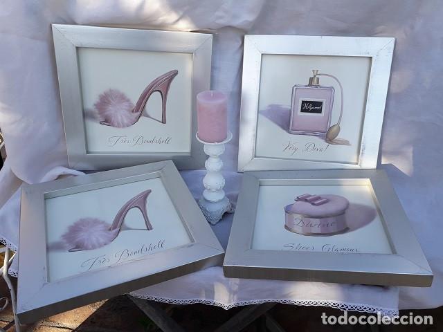 Vintage: 4 cuadros decorativos - Foto 1