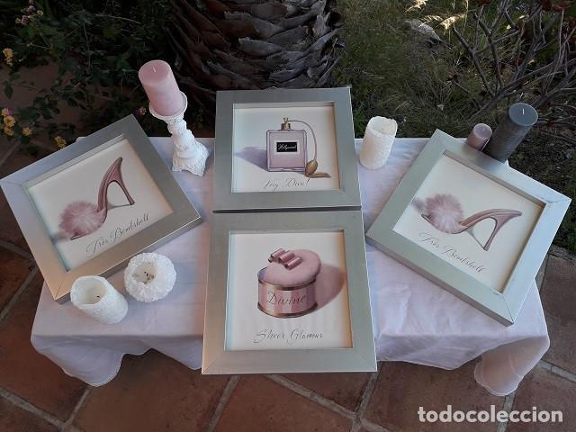 Vintage: 4 cuadros decorativos - Foto 2