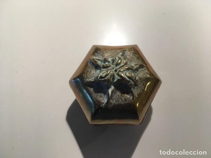 Vintage: JOYERO DE BRONCE - Foto 1