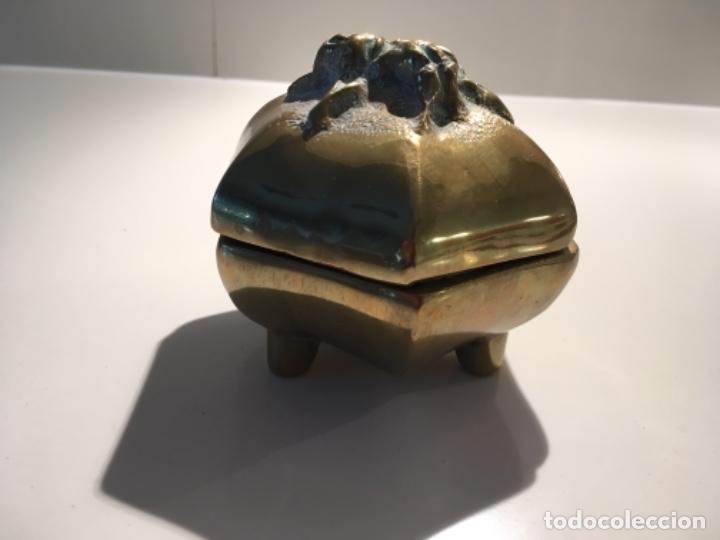 Vintage: JOYERO DE BRONCE - Foto 2