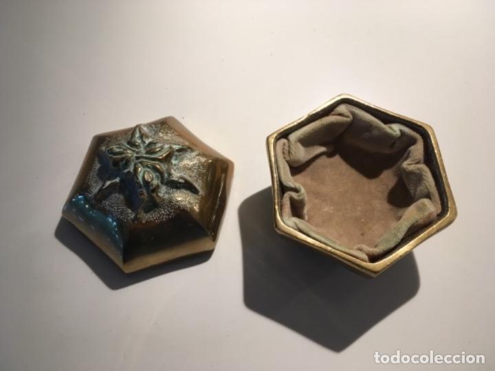 Vintage: JOYERO DE BRONCE - Foto 3