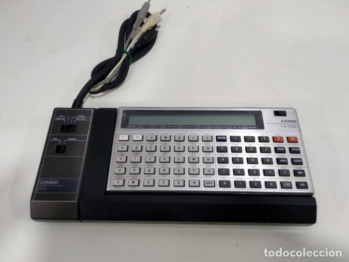 Vintage: ANTIGUA CALCULADORA CASIO CON  FX 702 P CON INTERFACE - Foto 1