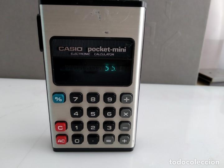 Vintage: ANTIGUA CALCULADORA CASIO  POCKET MINI  FUNCIONANDO - Foto 1