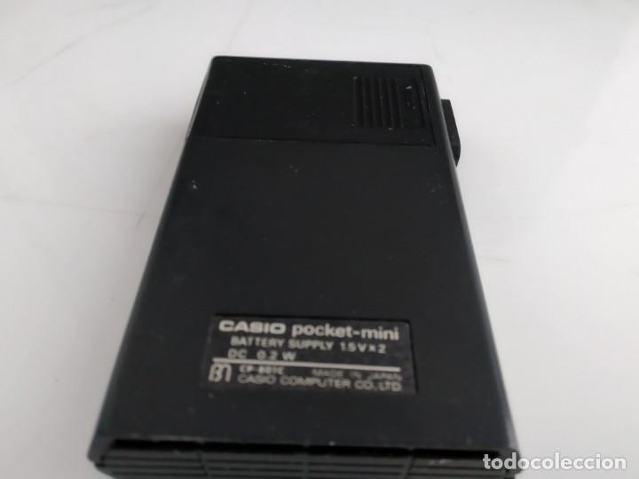 Vintage: ANTIGUA CALCULADORA CASIO  POCKET MINI  FUNCIONANDO - Foto 4