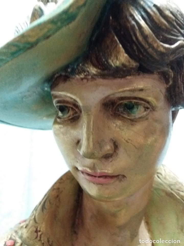 Vintage: BUSTO DE DAMA ANTIGUA - Foto 3