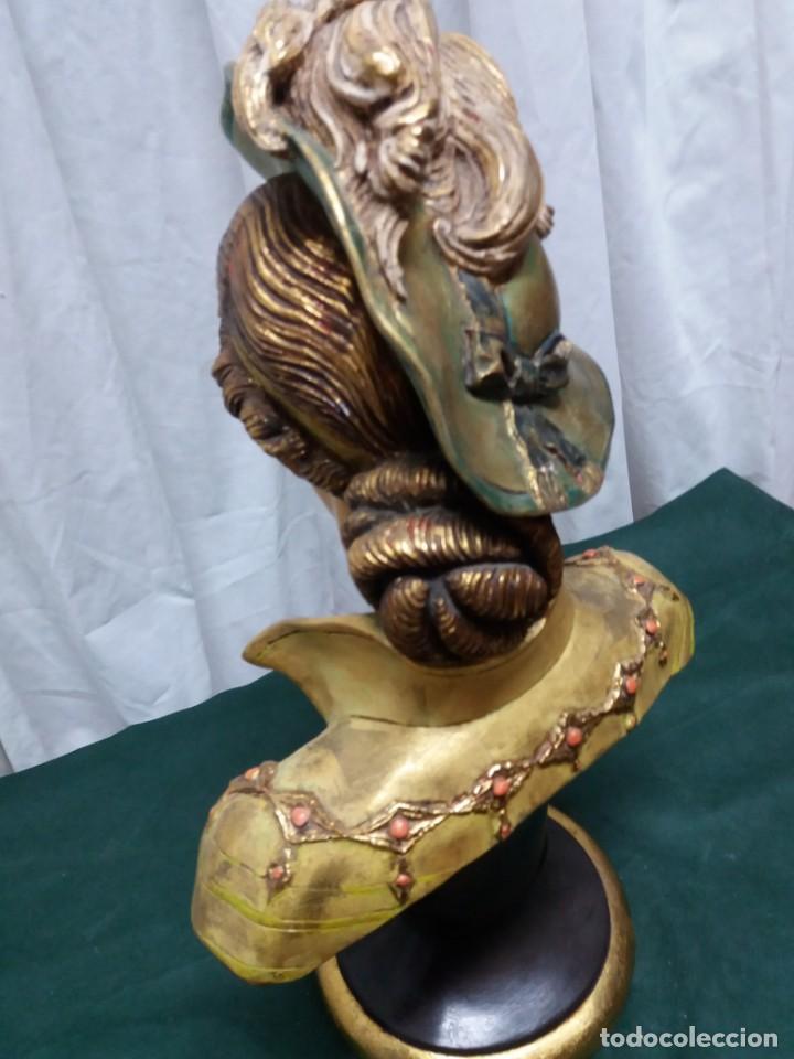 Vintage: BUSTO DE DAMA ANTIGUA - Foto 4