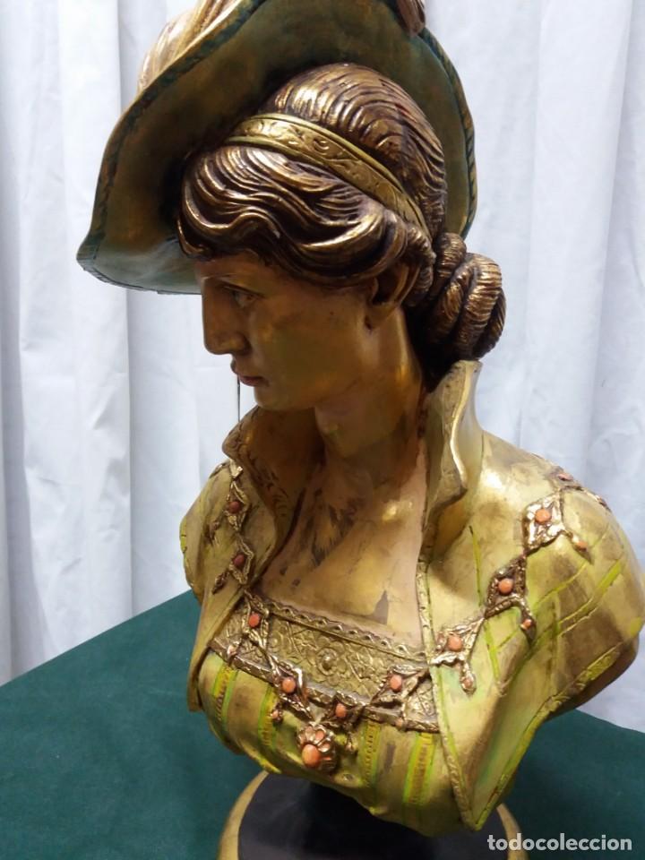 Vintage: BUSTO DE DAMA ANTIGUA - Foto 5