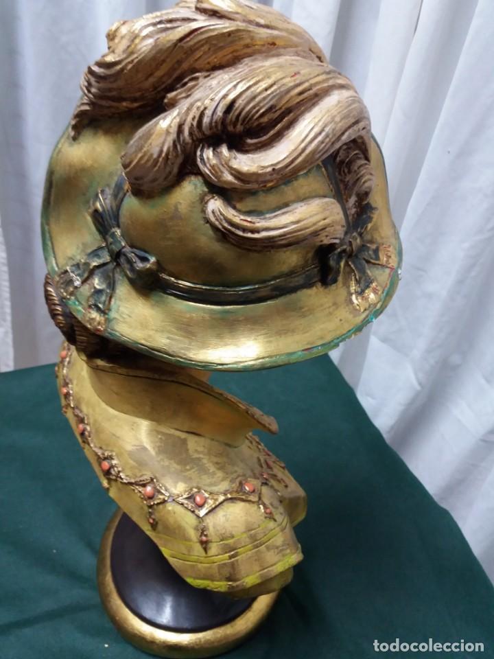 Vintage: BUSTO DE DAMA ANTIGUA - Foto 6