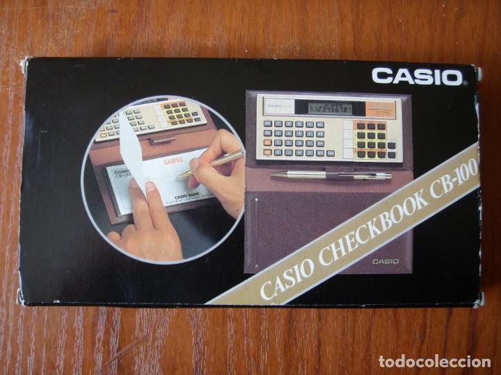 Vintage: CALCULADORA CASIO CHECKBOOK CB-100 CB100 - Foto 3