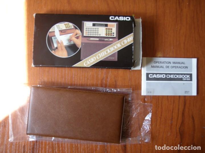 Vintage: CALCULADORA CASIO CHECKBOOK CB-100 CB100 - Foto 4