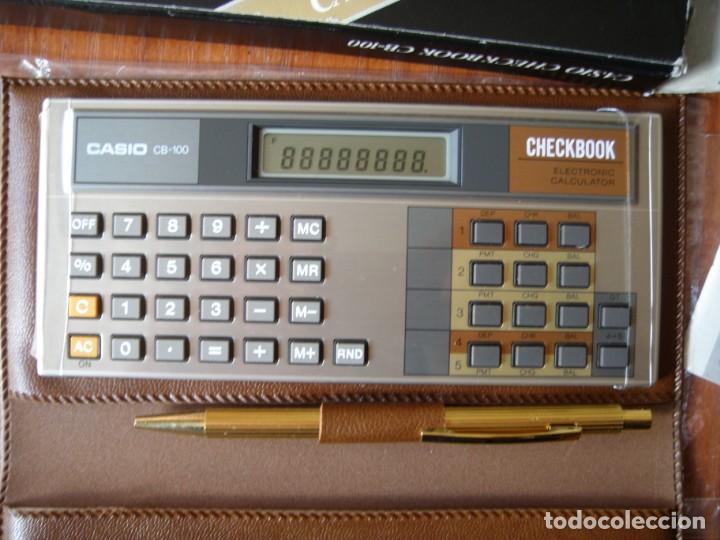 Vintage: CALCULADORA CASIO CHECKBOOK CB-100 CB100 - Foto 6