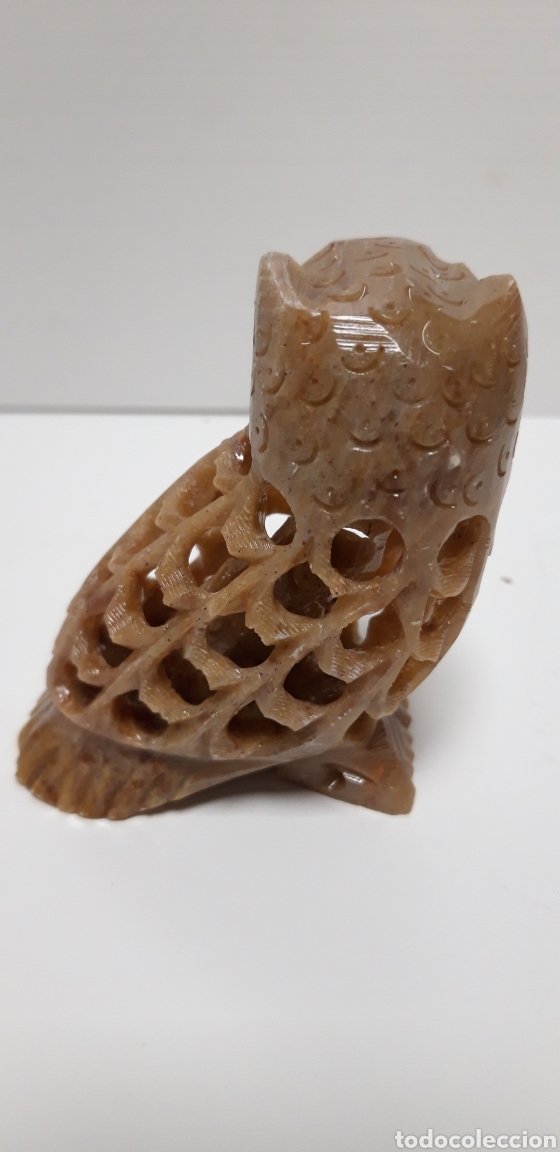 Vintage: B&uacute;ho de marmol o alabastro 9x 7 cm - Foto 3