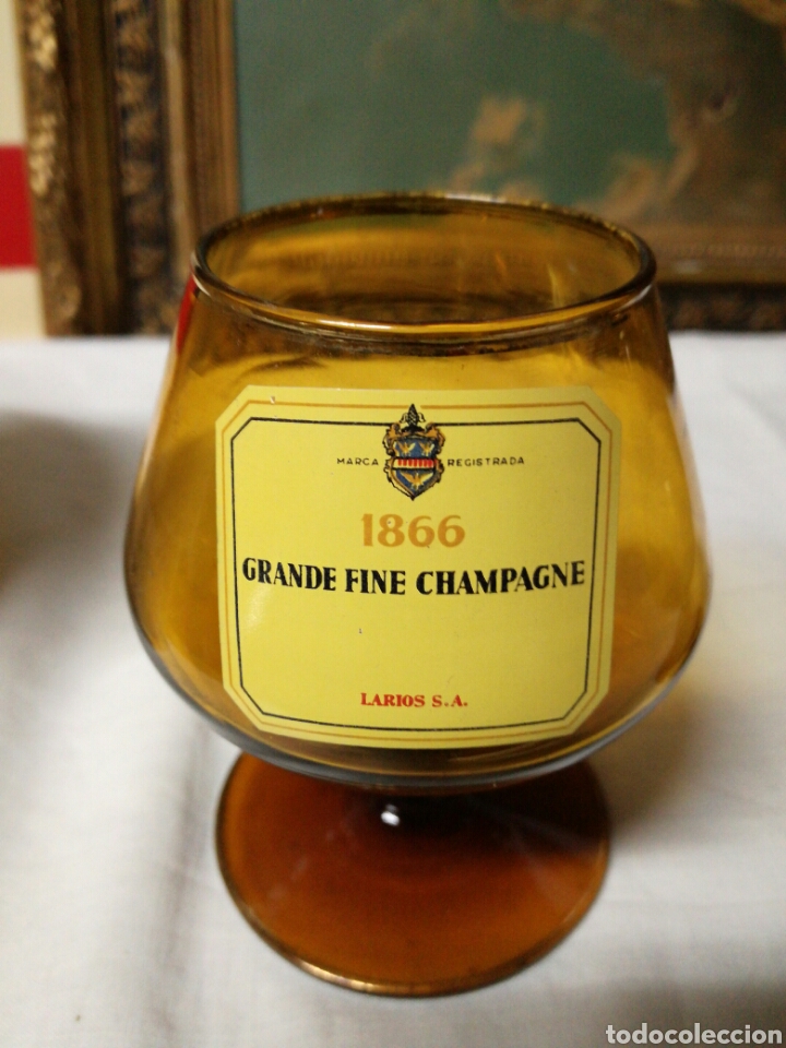 Vintage: Pareja de copas brandy 501 y Grande Fine - Foto 2