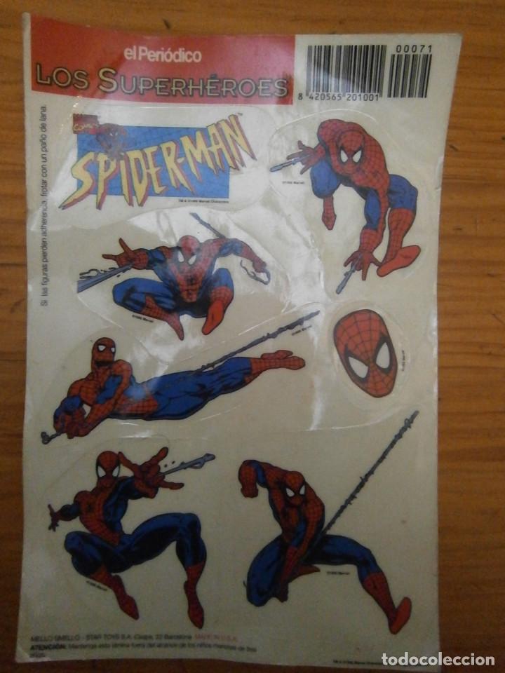 Vintage: LOS SUPER HEROES EL PERIODICO