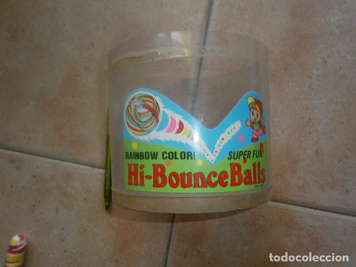 Vintage: HI-BOUNCEBALLS..BAIBOW COLOR  SUPER FUN